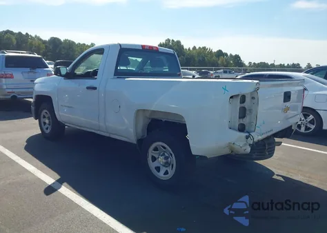 2014 Chevrolet Silverado 1500 Work Truck 1Wt z USA, uszkodzony, nr VIN 1GCNCPEH9EZ214962